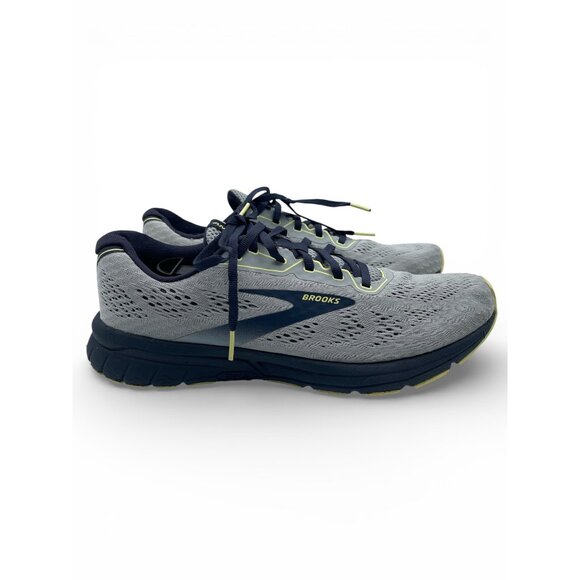 Brooks Other - Brooks Mens Anthem 4 Running Shoes Size 11 Medium D Grey Navy Cushion Neutral